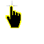 Neon cursor link select.cur HD version