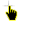 Neon cursor link select.cur Preview