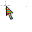 Rainbow cursor.cur