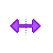 purple horizontal resize.ani