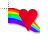rainbow heart.cur Preview