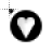 black and white heart 2.ani Preview