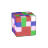 Rainbow Puzzle Cube Reversed.ani