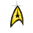 Star Trek link gold insignia.cur Preview