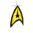 Star Trek link gold insignia.cur