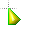 glossy yellow cursor.cur Preview