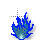 blue fire cursor.cur Preview