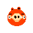 Bright Orange Piggy unav.cur Preview