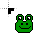Frog.cur Preview