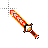 flickering red sword basic animation default.ani