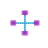 Precision_baby blue and purple cursor.cur Preview