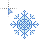 Partly Transparent Snowflake.cur Preview