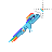 Rainbow Dash -Working in Background-.ani