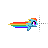 Rainbow Dash -Horizonal Resize-.ani Preview