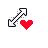 Diagonal Resize 2 Heart.ani