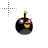Black Angry Bird.ani Preview