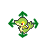 pokemon snivy move.cur