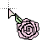 pink rose.cur Preview