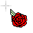 Red rose.cur Preview