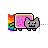 Animated Nyan Cat.ani Preview