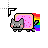 Nyan Cat v2.ani Preview