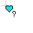 help turquoise heart cursor.cur Preview