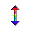 Rainbow Vertical.cur HD version