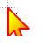 red & yellow cursor 1-F1-32x32x32.cur Preview