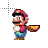 Mario Running Cape Loading.ani Preview