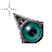 Best Eyeball Cursor On the Internet.cur