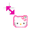 Hello Kitty diagonal resize 1.cur