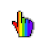 Rainbow cursor 2.cur Preview