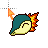 Cyndaquil - Trozei!.cur