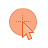 Orange Transparent Circle.cur Preview