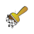 checkeredpntbrush.cur Preview