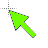 green cursor.cur Preview