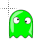 green ghost.cur Preview