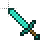 Minecraft's Diamond Sword.ani Preview