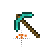 Minecraft's Diamond Pick Axe -mining-.ani