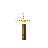 Minecraft's Torch.cur Preview