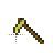 Minecraft's Gold Hoe.ani Preview
