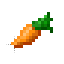 Minecraft's Carrot.cur HD version