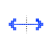 horizontal trandparent.cur Preview