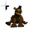 Five Nights at Freddy's Golden Freddy.cur Preview