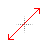red diagonal resize 2.cur