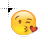 Kiss Emoji.cur Preview