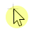 Yellow Circle Cursor - Center.cur Preview