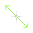 green diaganol resize 1.cur Preview