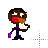Black guy with funny face by Huey.cur Preview