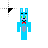 Survive The Night Minecraft Toy Bonnie.cur Preview
